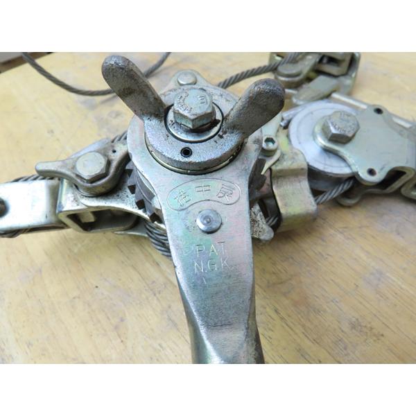 ハルー張線器・1TON・カムラー・NGK・4mm〜20mm・中古品・150491  