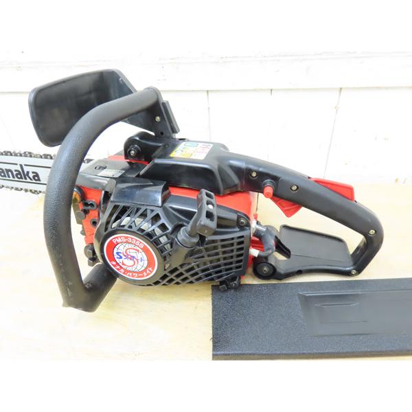 タナカ・エンジンチェンソー・PMS-335S・14インチ・動作品・中古品 