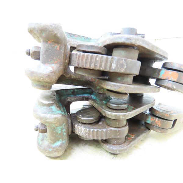 イーグルクランプ・2個・横吊用クランプ・0.5T・0-20・中古品・150519