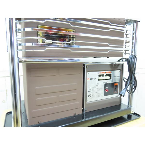 【美品】煙突型石油ストーブ　サンポットKSH-10K7 Q 2019年製 整備済み・サンポット・煙突式石油ストーブ・2016年製・KSH-10KT6