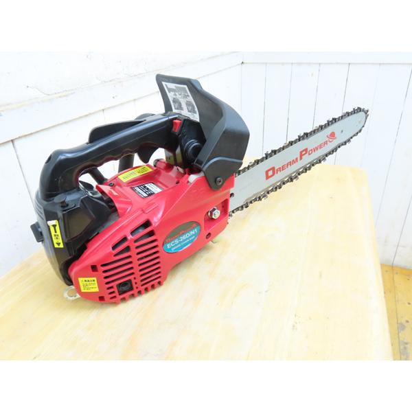 ナカトミ・エンジンチェンソー・ECS-26D/N1 350mm・25.4cc・動作品
