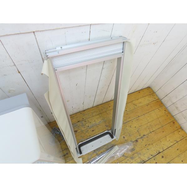 ★中古美品コロナCORONA窓用ク－ラーCW-1623R 冷房エアコン2023年 コロナ - コロナ窓用エアコン CW-1623R 2023年製 取付け枠・リモコン付