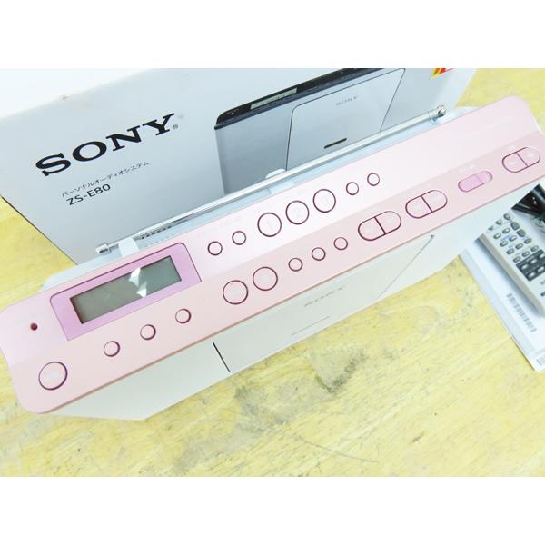 JKN2621/パーソナルオーディオシステム/ラジオ/CDプレーヤー/ソニー/SONY/ZS-E80/RM-CE80/中古品/現状渡し/ SONY・ソニー・パーソナルオーディオシステム・CDプレーヤー・2019年製
