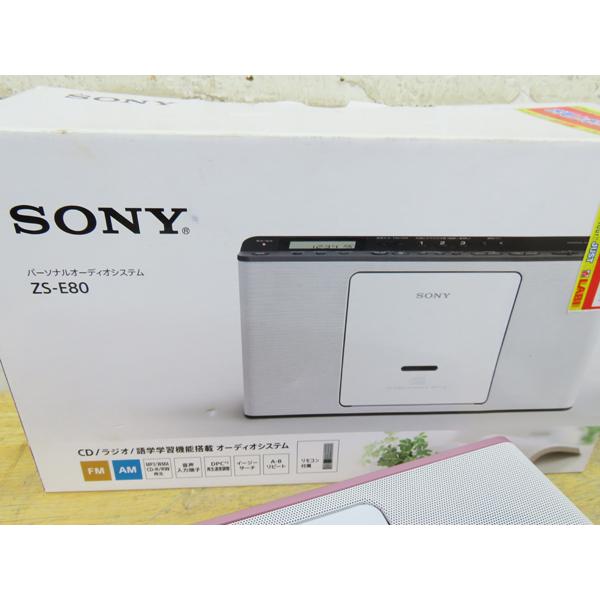 SONY・ソニー・パーソナルオーディオシステム・CDプレーヤー・2019年製
