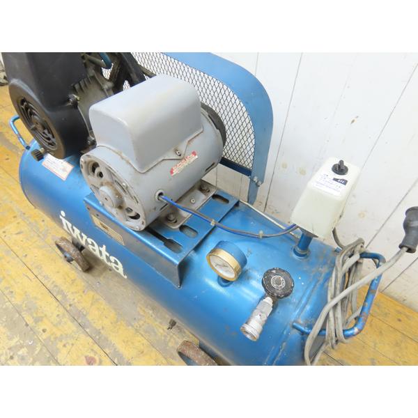 送料別途見積商品・岩田塗装・エアーコンプレッサー・SP-07P・1馬力