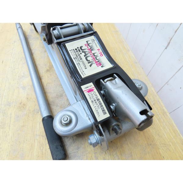 メルテック・2tフロアジャッキ・F-70・揚幅80mm〜360mm・中古品・152140 : リサイクルショップ楽市堂 - 通販 ...