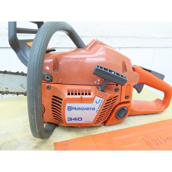 【中古】Husquarna エンジンチェンソー 340型 Husqvama・ハスクバーナ・エンジンチェンソー・340・40.8cc・動作品