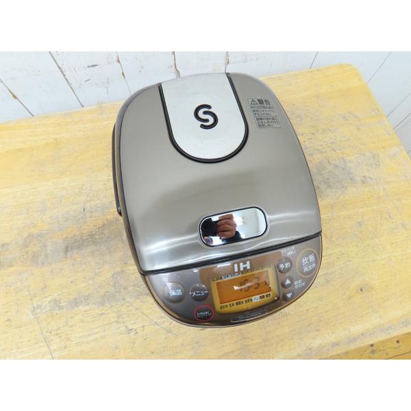 象印製・IH炊飯ジャー・2021年製・炊飯器・NP-GJ05KS・3合炊き・中古品 