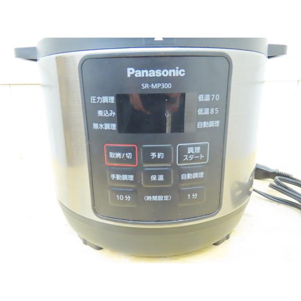 パナソニック・電気圧力鍋・2021年製・SR-MP300・3L・中古品・152839