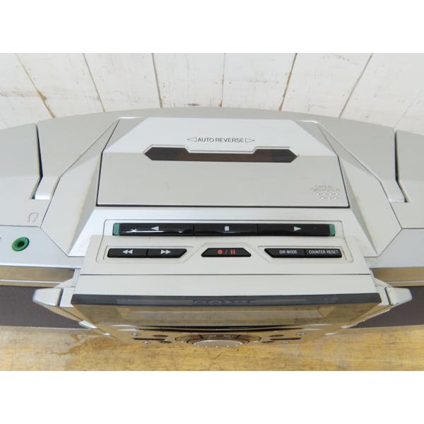 SONY・ソニー・CDラジカセ・ZS-D55・24W・2004年製・中古品・152866