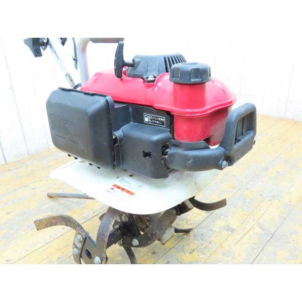 引き取り希望です。中古耕運機整備済【ホンダ FG201H ホリデー】移動尾輪付き HONDA 小型耕運機 FG201H 4サイクル 耕運幅45cm 中古品 153379