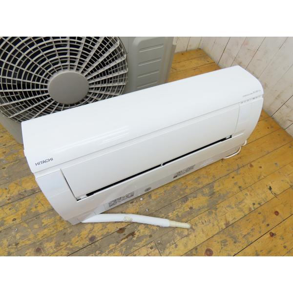 日立製 ルームエアコン 2024年製 RAS-W28N 10畳用 白くまくん 動作良好