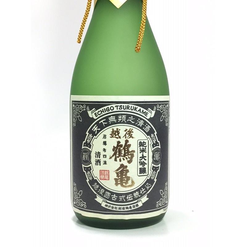越後鶴亀 超特醸 純米大吟醸  720ml 木箱入り｜rakuiti-sake｜02