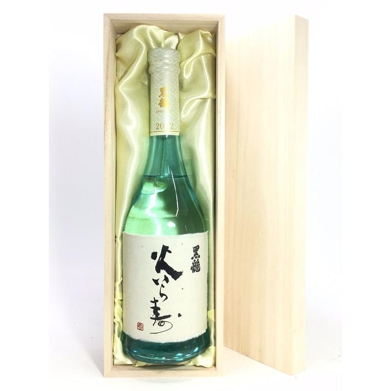 黒龍 火いら寿 720ml 桐箱入り