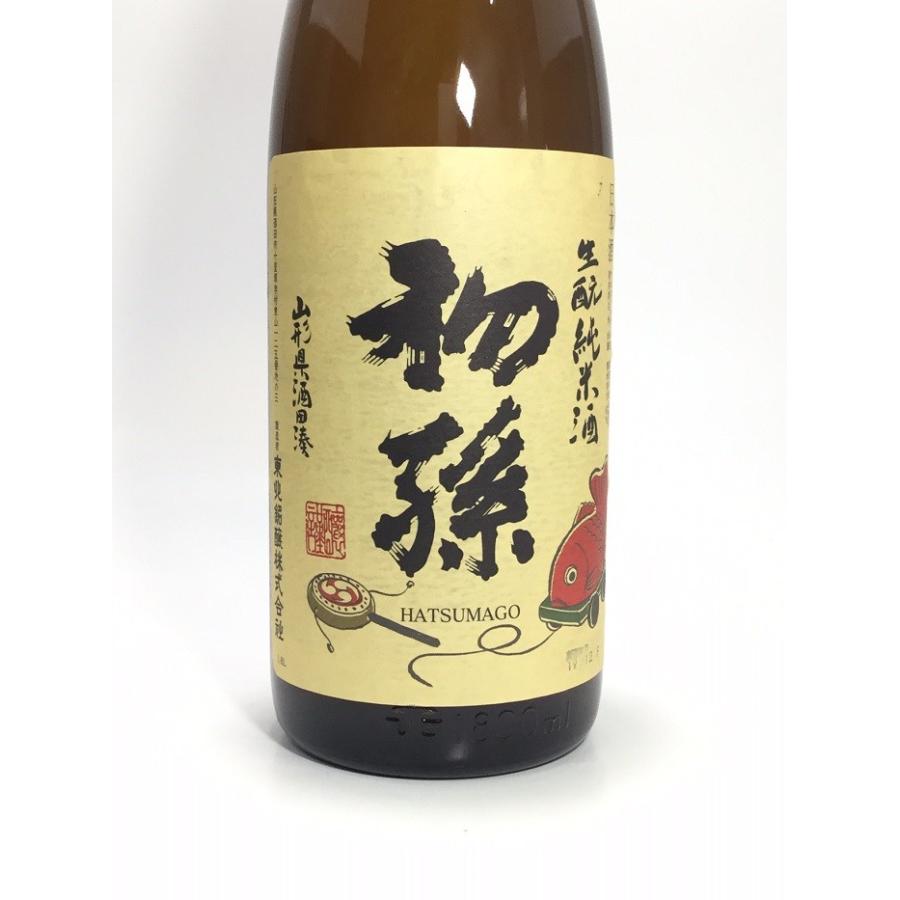 初孫　生もと純米　1.8Ｌ　ギフト箱入｜rakuiti-sake｜02