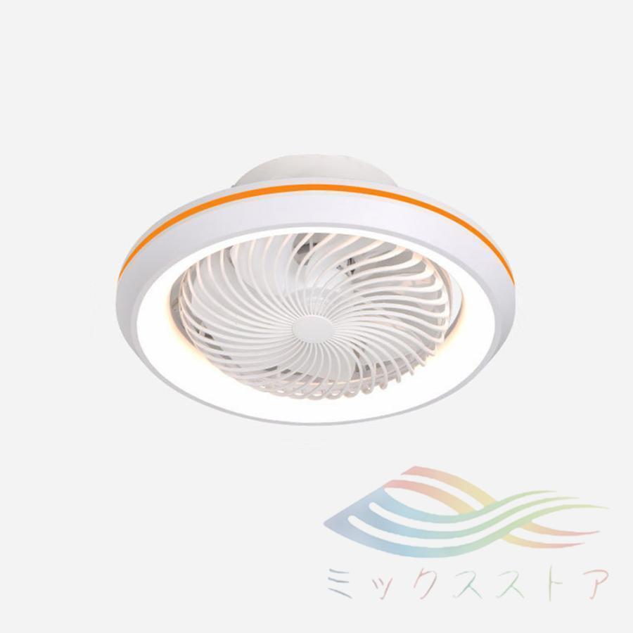 シーリングファンライト LED 360°自動首振り サーキユレーター 調光調