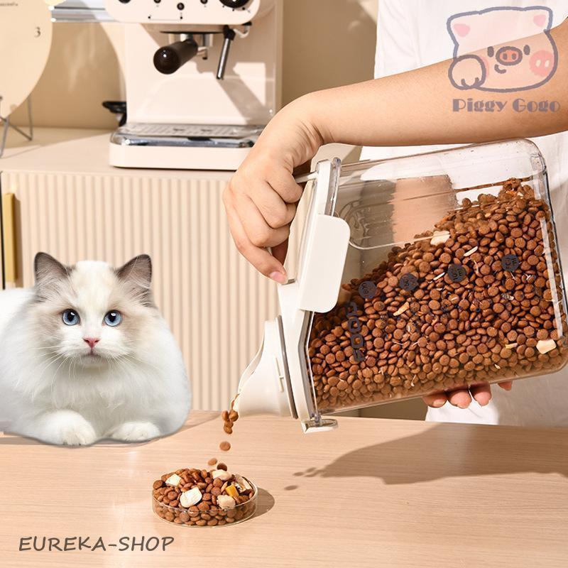 ペットフードストッカー 餌入れ 犬 猫 保管 収納 保存容器 ランドリー