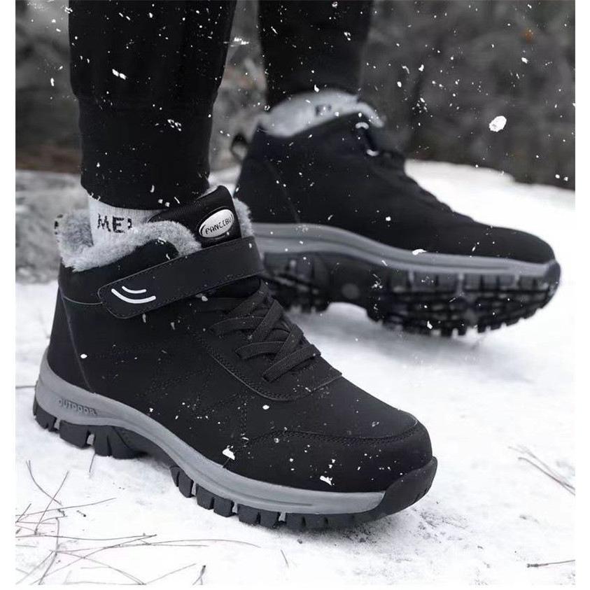 スキー靴　男性用 スノーシューズ スノーブーツ メンズ レディース 防水 雪靴 裏起毛 裏