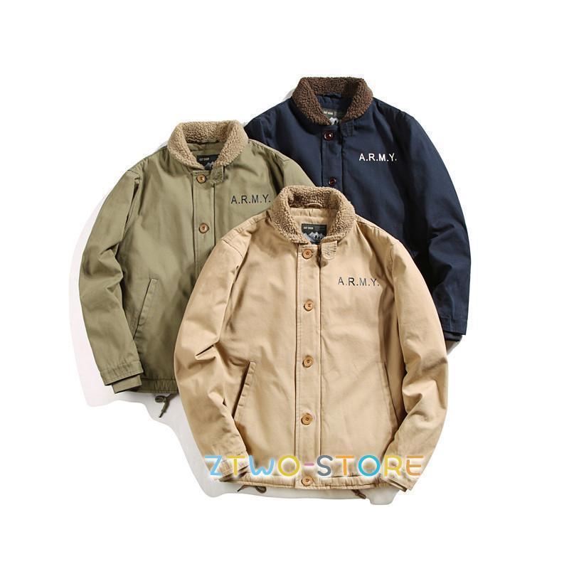 N-1 デッキジャケット メンズ ミリタリー N1 U.S.NAVY 米海軍 米軍