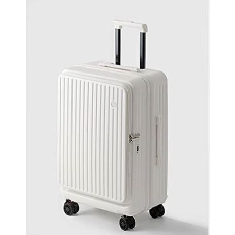 スーツケース フロントオープン 横開き 拡張機能 ストッパー カップ