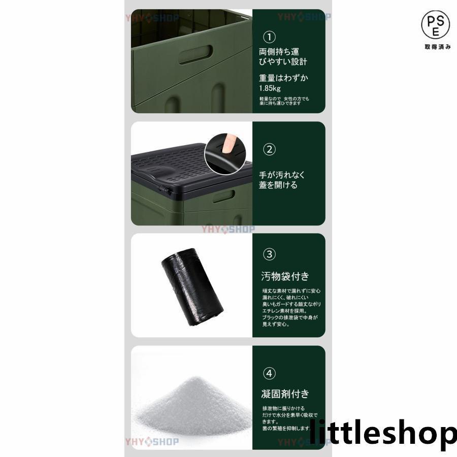 簡易トイレ 防災 災害用 折りたたみ 凝固剤付き ゴミ袋付 テント 水洗