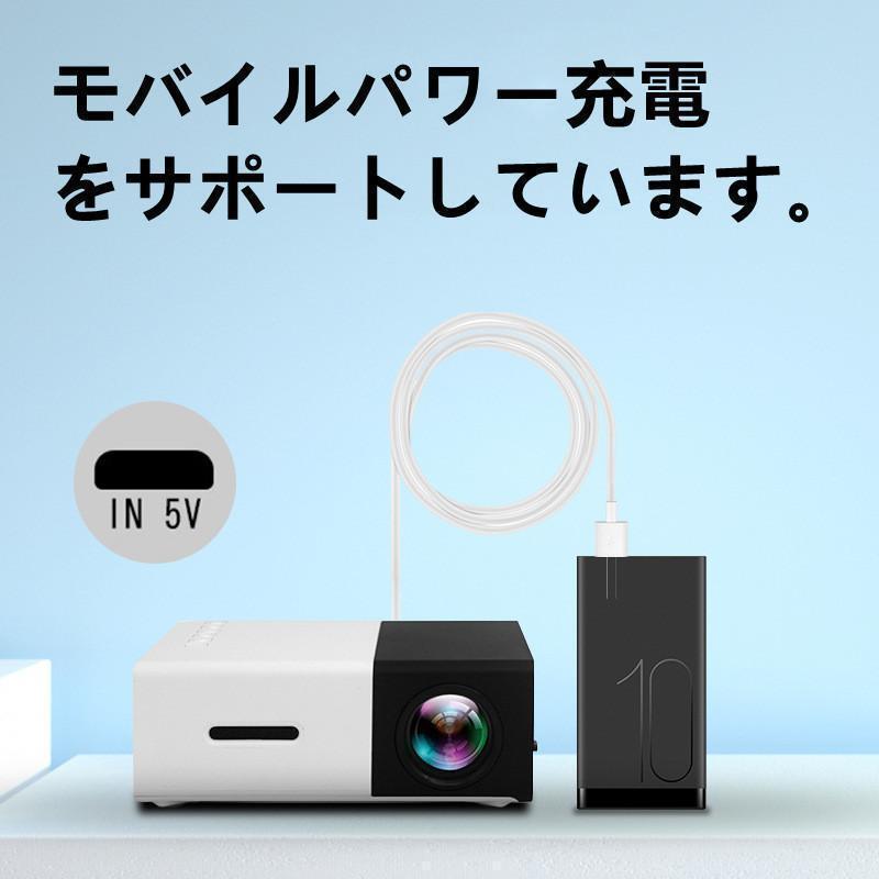 プロジェクター MINI LED pROJECTOR AKIYO 小型プロジェクター 家庭用 6500LM 1080PフルHD