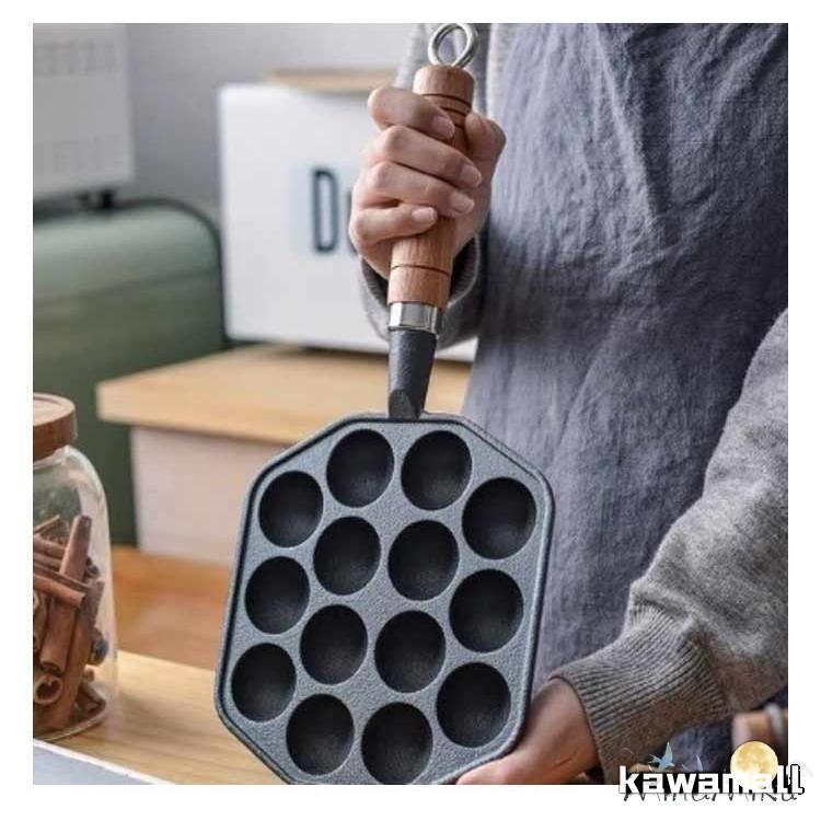 銅製 たこ焼き器 12穴 木製ハンドル 銅製 たこ焼き器 12穴 木製ハンドル たこ焼きプレート たこ焼き器