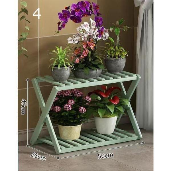 花台 フラワースタンド 2段 園芸ラック ガーデンラック コンパクト
