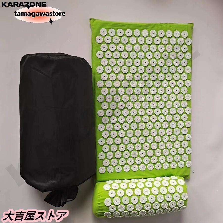 指圧スパイクマットヨガシャクティマットマッサージリラクゼーションを