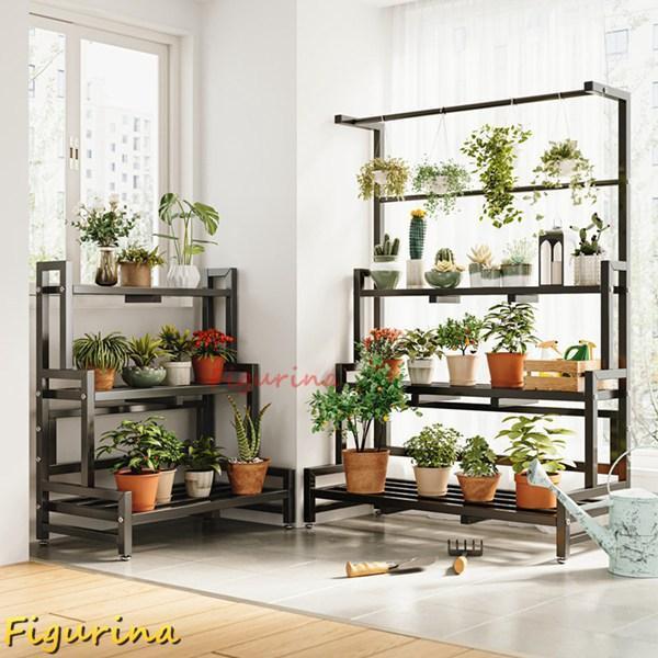 ガーデンラック フラワースタンド 屋外 室内 観葉植物 盆栽棚 スタンド