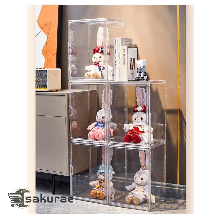 ぬいぐるみ収納ケース 透明 人形ケース ぬいぐるみケース アクリル
