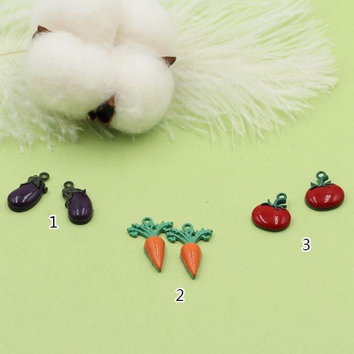 アクリルチャーム 可愛い野菜チャーム茄子 4ヶ A 154 楽工房 通販 Yahoo ショッピング