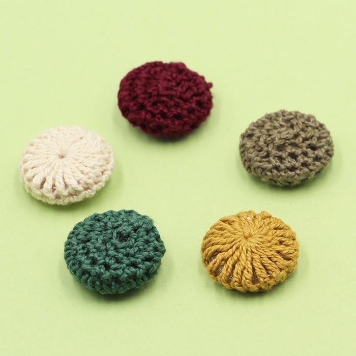 毛糸パーツ カラー アクセサリーパーツ 約27mm 手作り 4ヶ C 036 楽工房 通販 Yahoo ショッピング