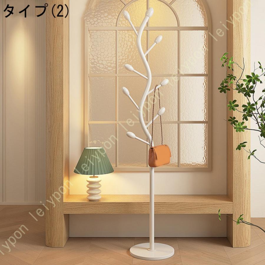 ポールハンガー おしゃれ コートハンガー スリム ハンガーラック