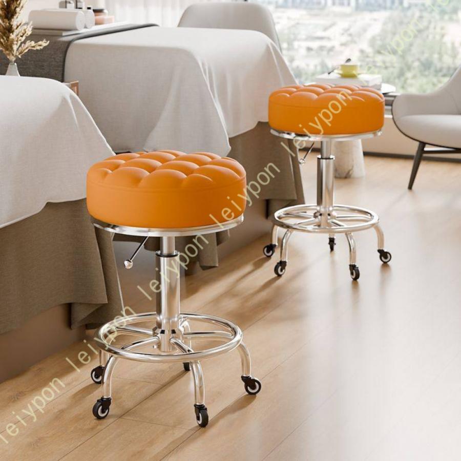 キッチンチェア キャスター付き カウンターチェア スツール 丸椅子