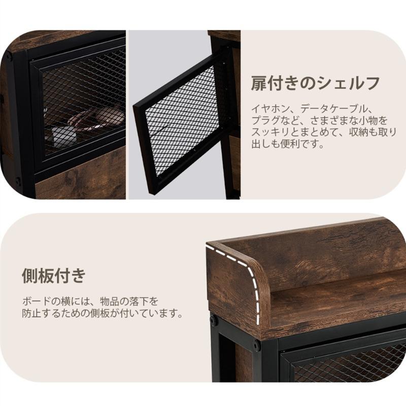 D ベッドフレーム ダブル ダブルベッド パイプベッド コンセント付き