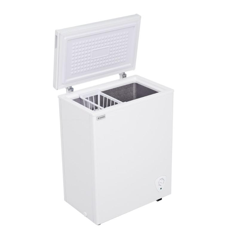 REMACOM チェストフリーザー 冷凍庫 冷凍庫上開き 業務用 冷凍庫 90L 家庭用 業務用 チェストフリーザー 上開き バスケット付き