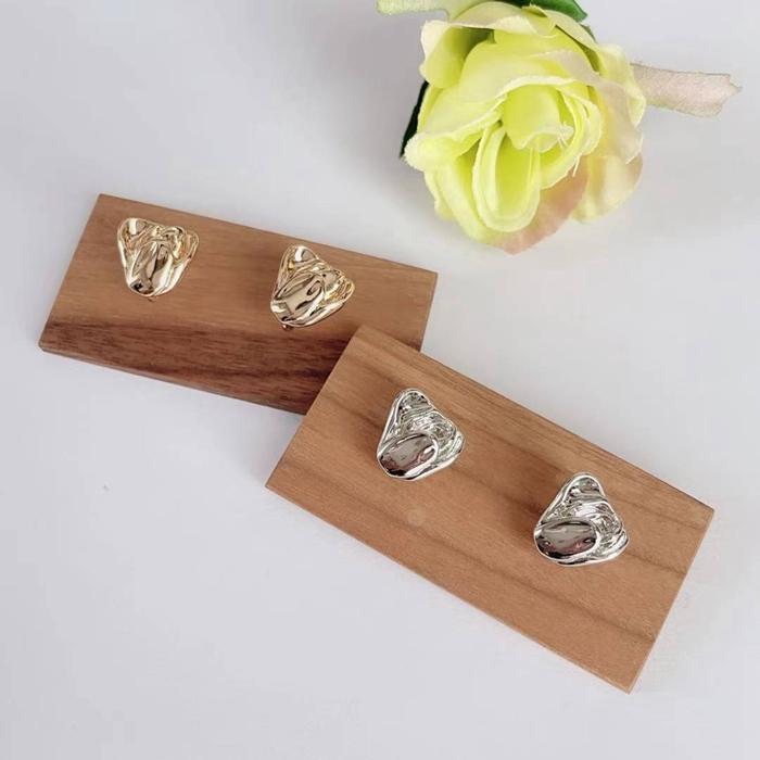 ピアス金具 チューリップ形 お花 フラワー オーバルピアス
