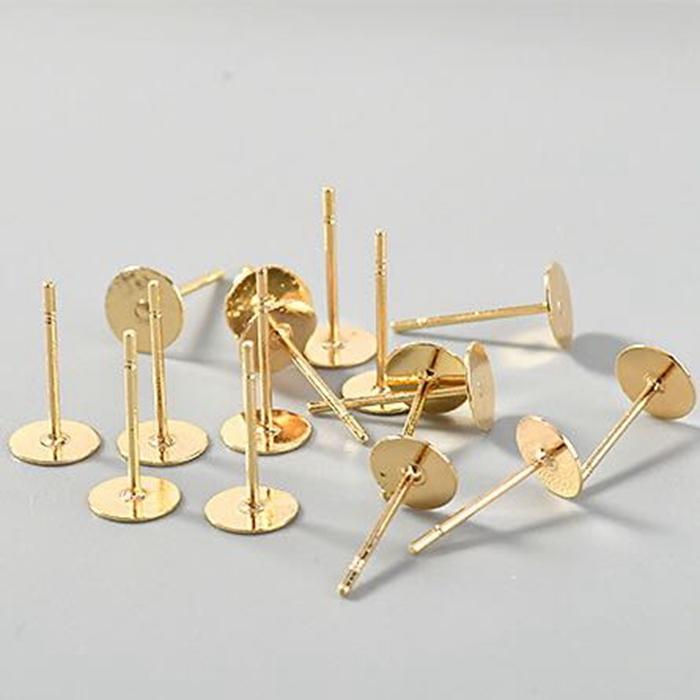 ピアス金具 アクセサリーパーツ 貼付けタイプ 約6mm【10ヶ】 :K-875:楽工房 - 通販 - Yahoo!ショッピング ピアス金具 アクセサリーパーツ 貼付けタイプ 約6mm【10ヶ】 :K-875:楽工房 - 通販 - Yahoo!ショッピング