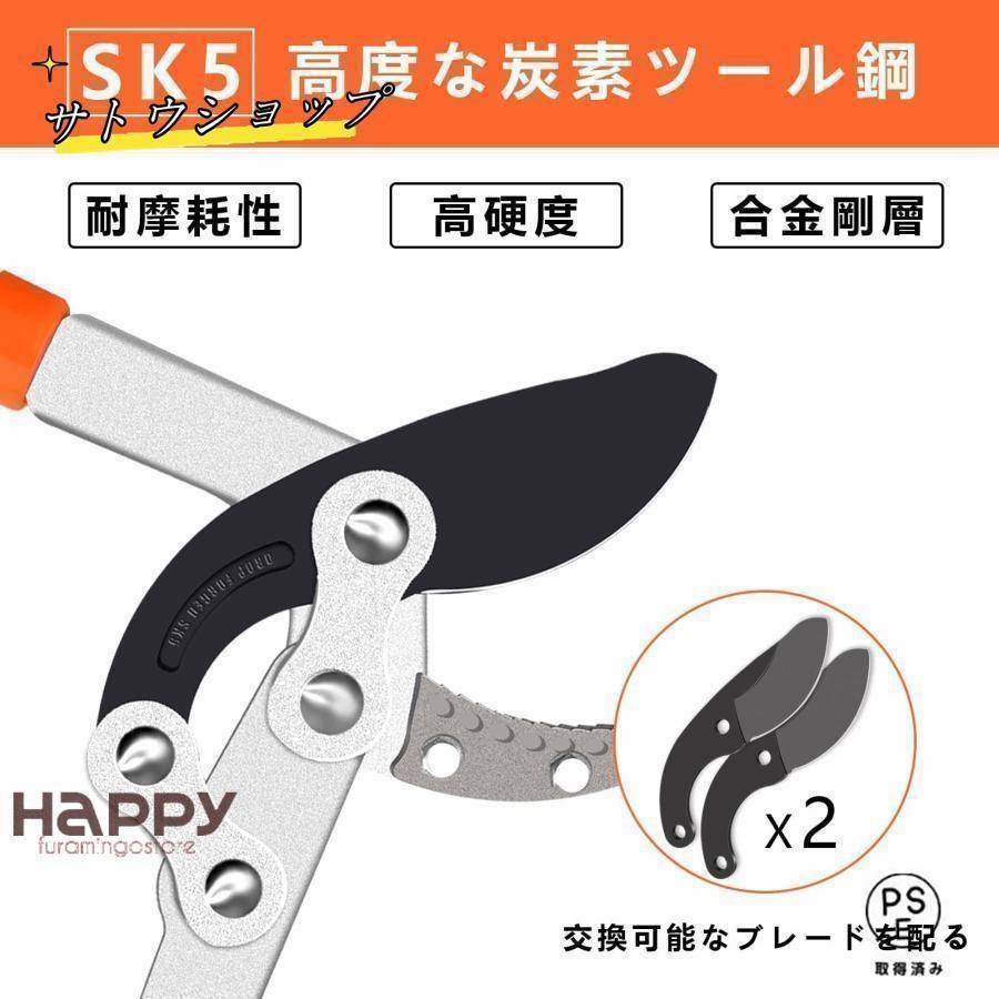 充電式剪定ばさみ 電動剪定バサミ 剪定鋏 植木 庭木 枝切り 果樹用 園芸 軽量 園芸用ばさみ 太枝切鋏 切断径65mm 強力型 剪定ばさみ テコ式伸縮長さ