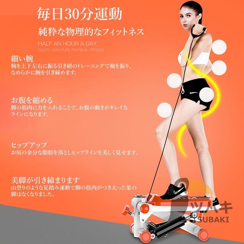 ステッパー ハンドル付き ツイストステッパー ステップ運動 美脚