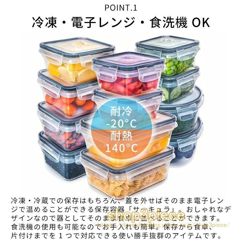 タッパー 冷凍保存 電子レンジ対応 再利用可能 使い回し おかず入れ