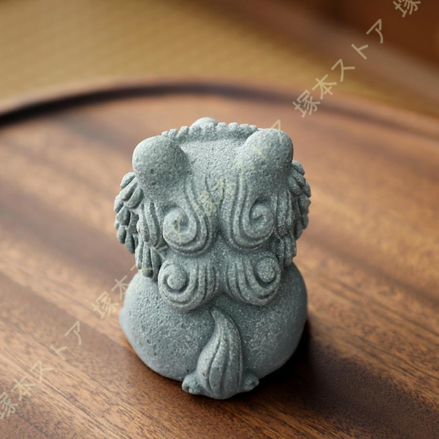 かわいい シーサー 置物 玄関 土産 ペア 招財風水開運 新築祝い 開店