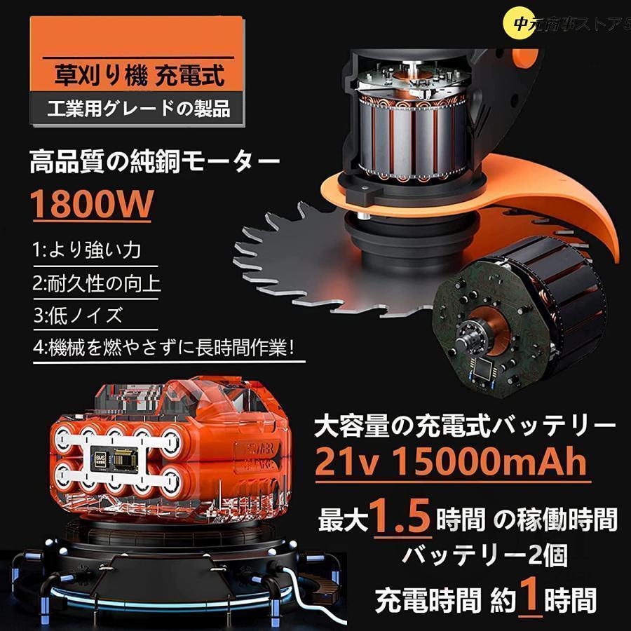 電動 草刈り機 芝刈り機 伸縮式 角度調整 替え刃付き 枝切り 静音