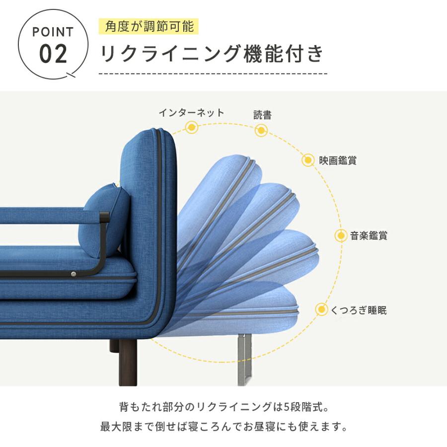 全店5%OFFクーポン】ソファーベッド 折りたたみ ソファベッド 1人掛け