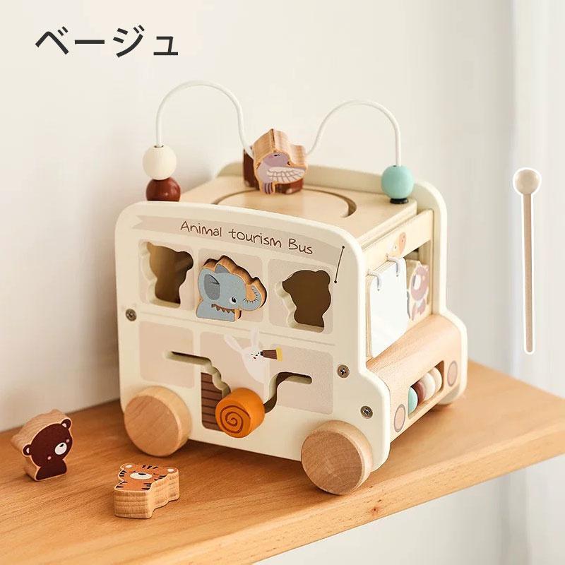 お買得 モンテッソーリ 知育玩具 8役知育キューブ 9種類指先知育