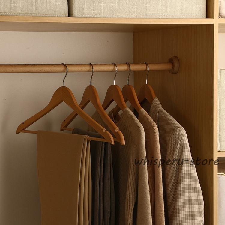 スーツハンガー 木のハンガー 大きい 高級 コートハンガー メンズ 洋服