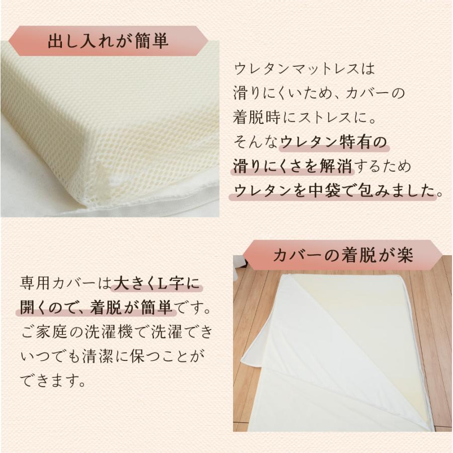 Sylphease（シルフィーズ） マットレストッパー 高反発 ダブル 硬め 高