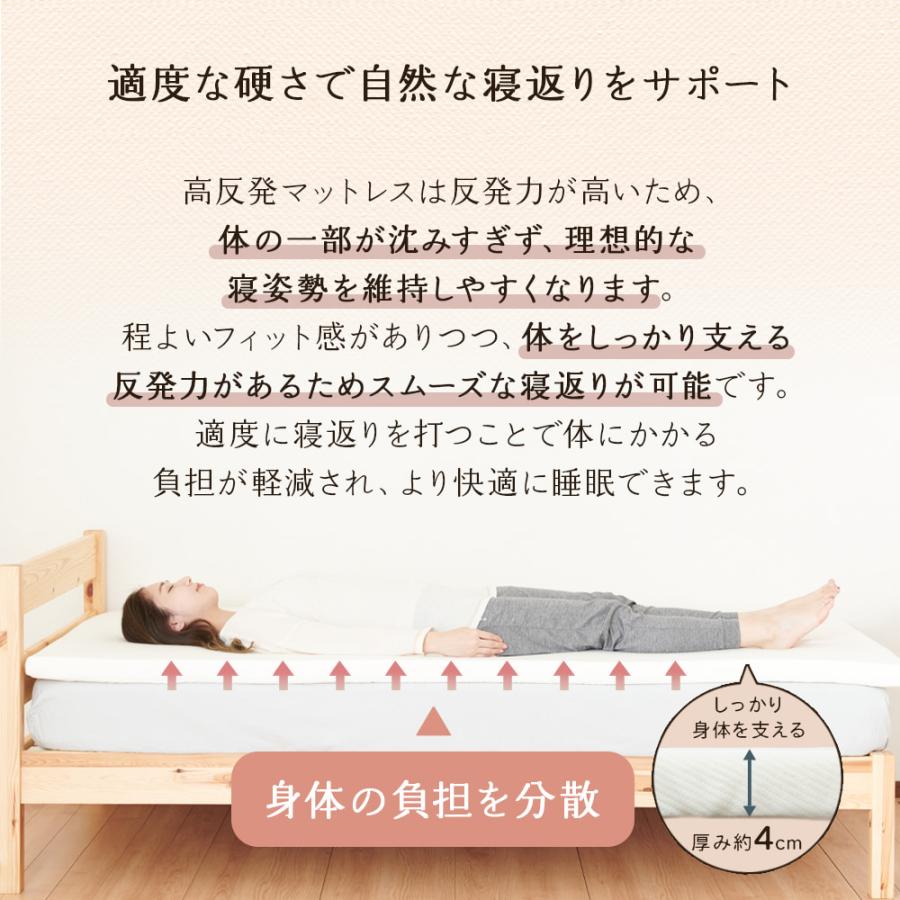 Sylphease マットレストッパー 高反発 ダブル 硬め 高反発