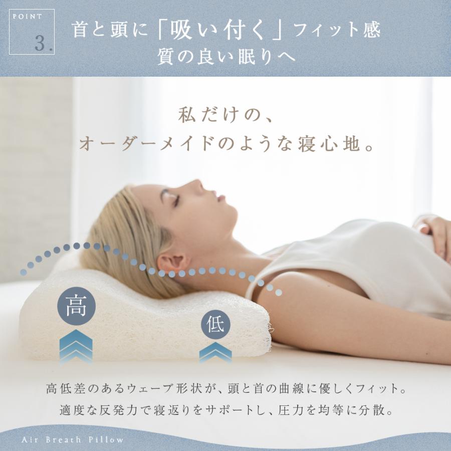 Sylphease（シルフィーズ） 枕 通気性 樹脂ファイバー ピロー 蒸れ